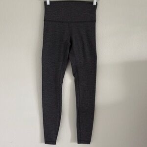 Lululemon Wunder Under 27” High-Waisted Charcoal Leggings